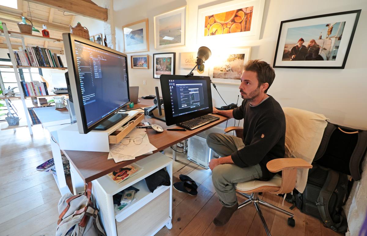 Clément Dartigues a encore de nombreux projets pour développer la Grange Animation.