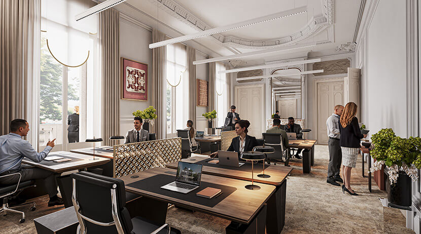 , Luxe, calme et coworking au c&oelig;ur de Paris