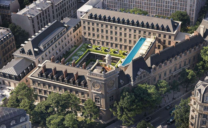 Le futur Maybourne Saint-Germain, hébergé dans d'anciens bâtiments du ministère de la Défense en plein Paris.