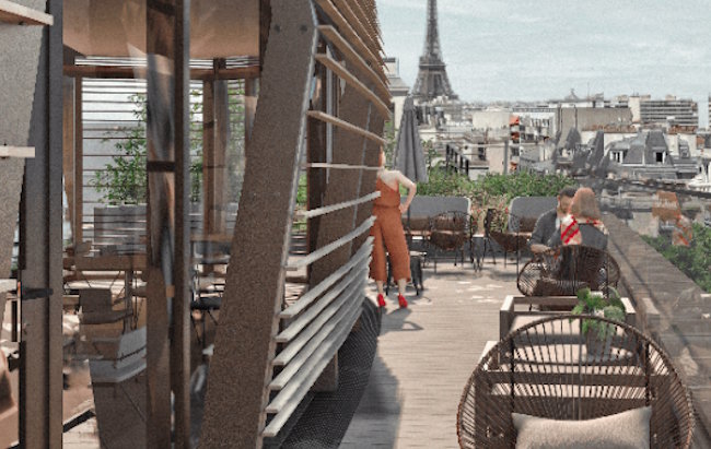 Projet d'AppartCity Collection dans le quartier de Vaugirard